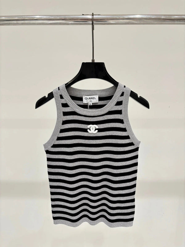 CC 2026 Striped Vest Wool 413791