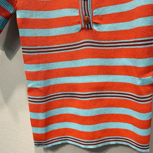 CC 2026 Shirt Orange Blue Wool 402073