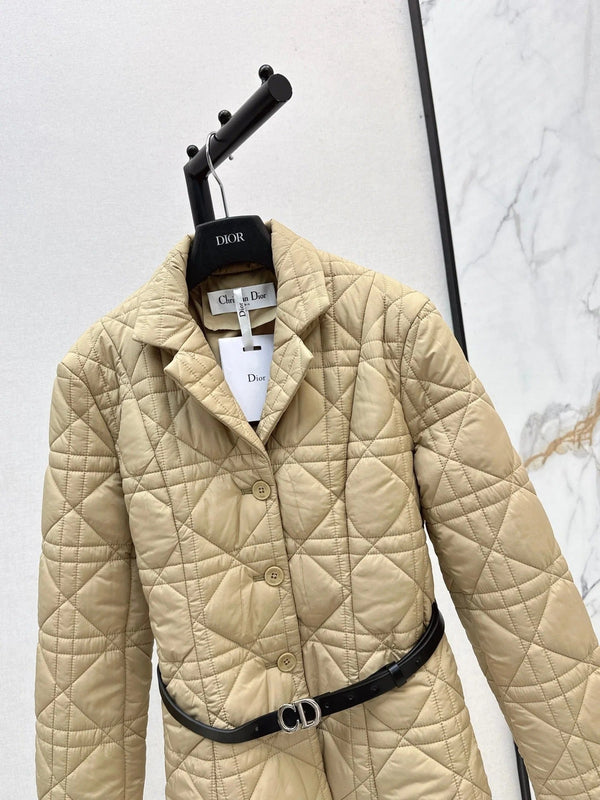 CD 2026 Cannage Quilted Jacket Down Nylon 773944