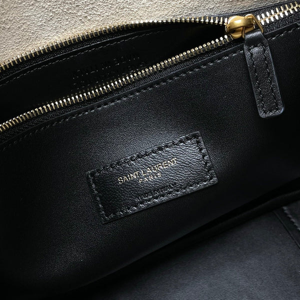 YSL 2026 Saint Laurent Small Hobo Bag 23cm Canvas Leather