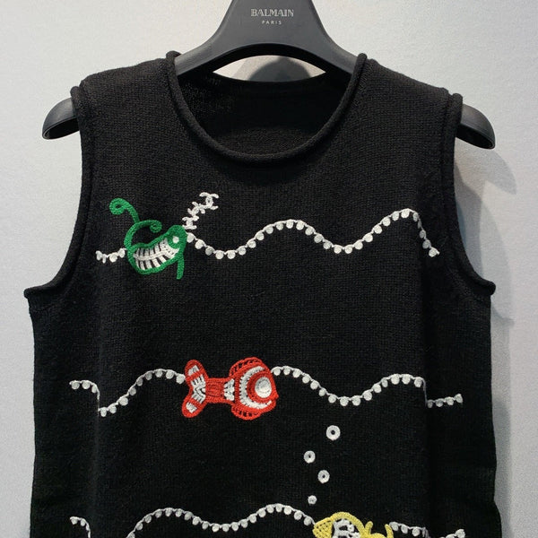 CC 2026 Vest Shirt Black Wool 638225