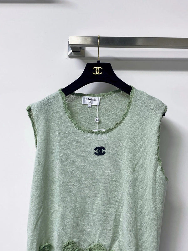 CC 2026 Vest Green Wool 772856