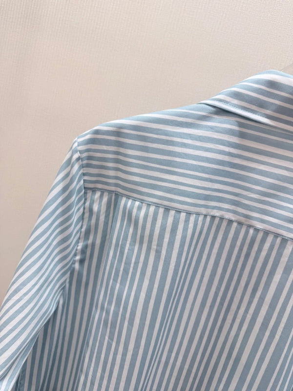 CD 2026 Print Shirt Blue Cotton 628382