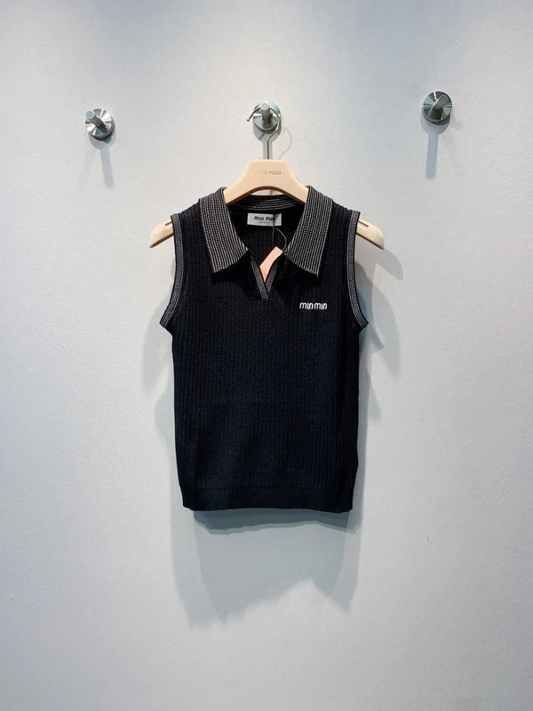 Miu 2026 Knit Vest Wool 400348