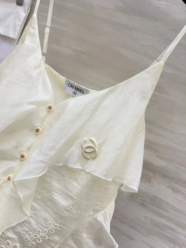 CC 2026 Tank Top Cream Cotton 402343