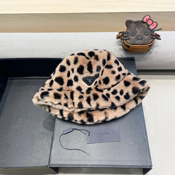 Prad Leopard Print Bucket Hat 435077