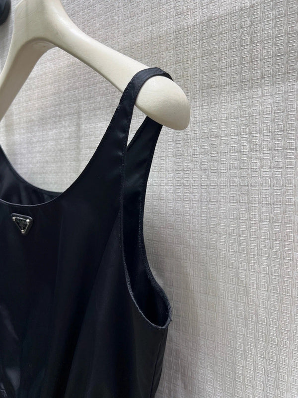 Pra 2026 Strappy Dress Black Polyamide 399132