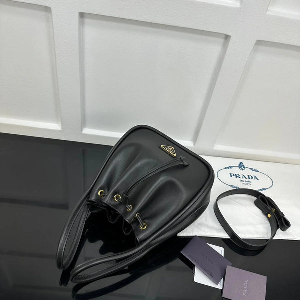 Prad 2026 Darling Bucket Bag 22cm Calfskin