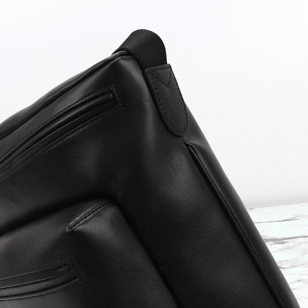 GG 2026 Tag Large Crossbody Bag Black Calfskin