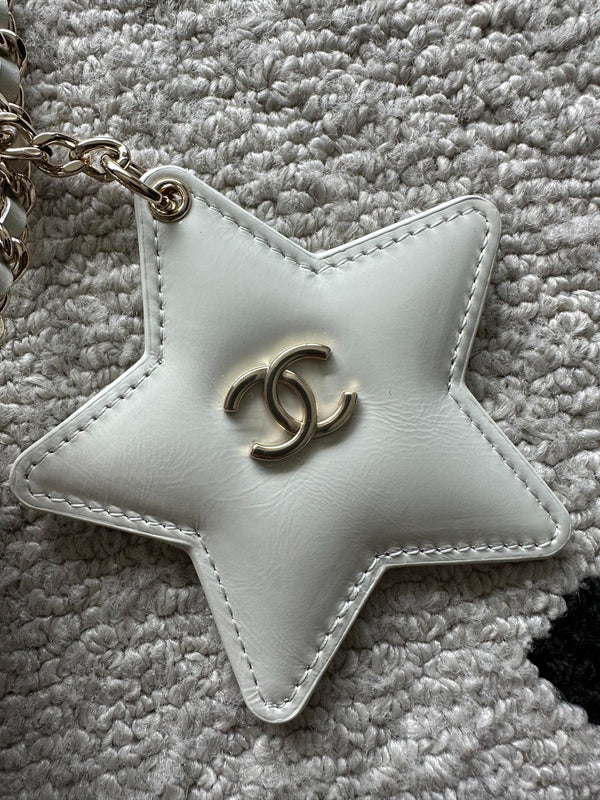 CC 2026 Phone Case With Star Calfskin