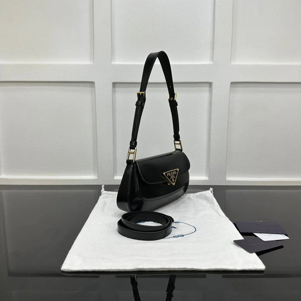 Prad 2026 Shoulder Bag 24cm Patent Leather