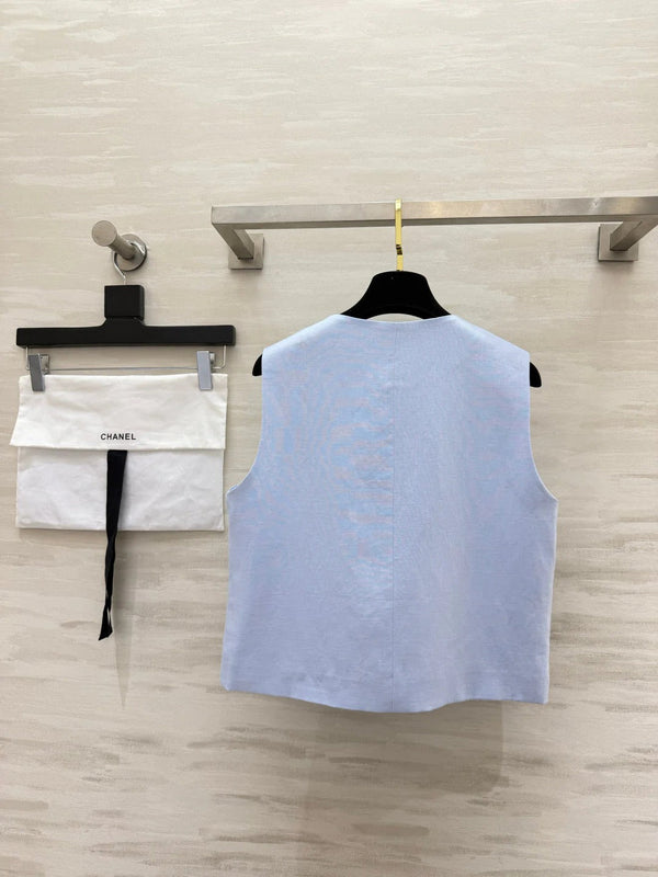 CC 2026 Vest Shirt Cotton-Linen 398793