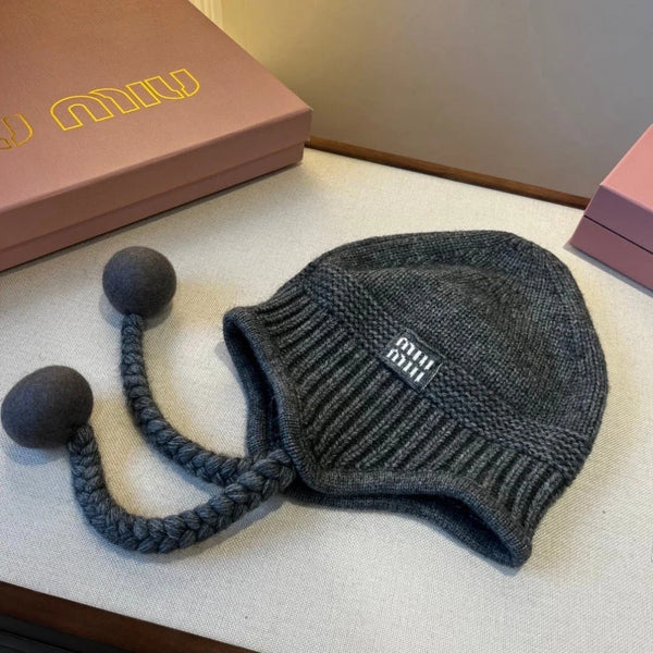 Miu Earflap Cap 437125