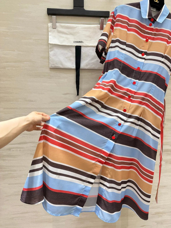 CC 2026 Midi Dress Multicolor Cotton 398764