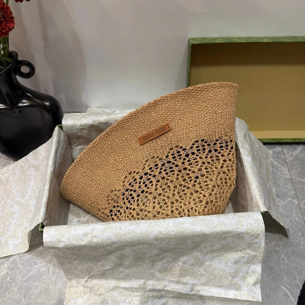 Miu Knitted Bucket Hat 214504