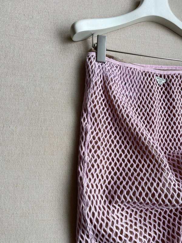 Pra 2026 Skirt Pink Mesh 654487