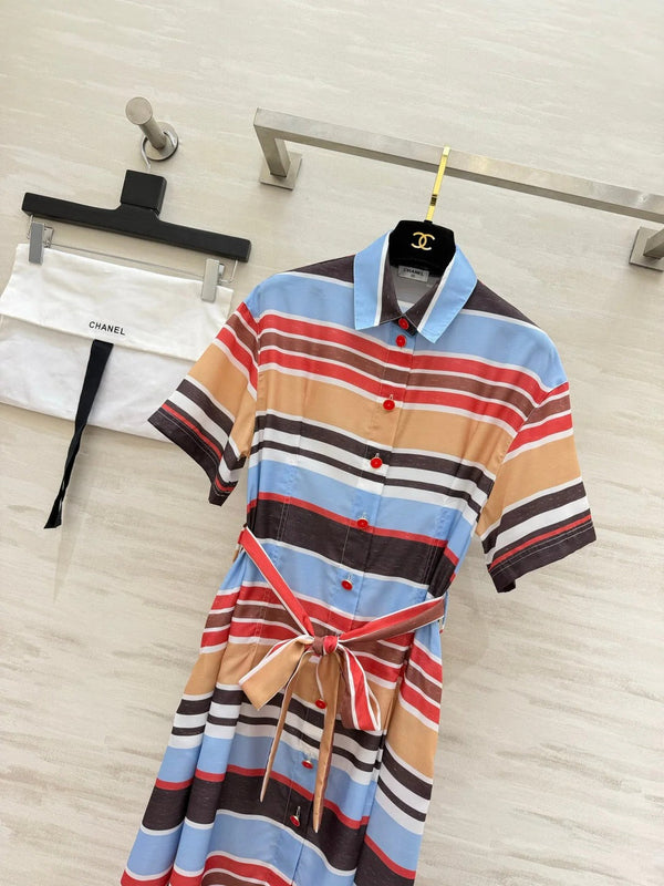CC 2026 Midi Dress Multicolor Cotton 398764