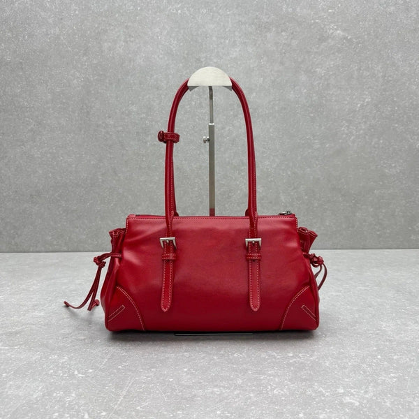 Prad 2026 Soft Medium Shoulder Bag 33cm Calfskin