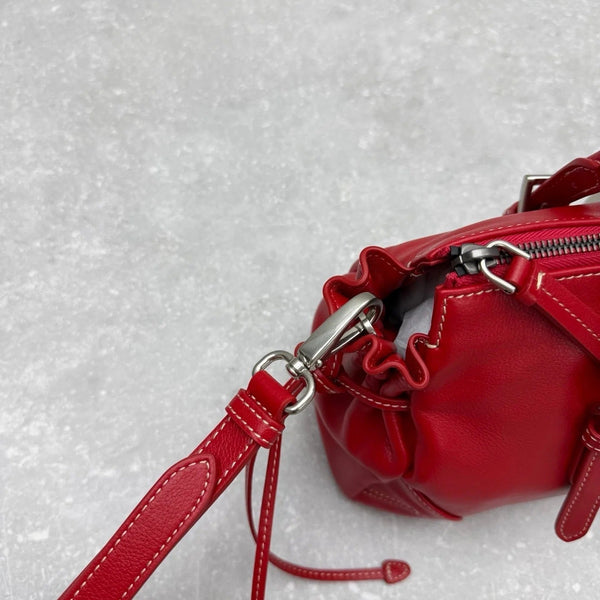 Prad 2026 Soft Medium Shoulder Bag 33cm Calfskin