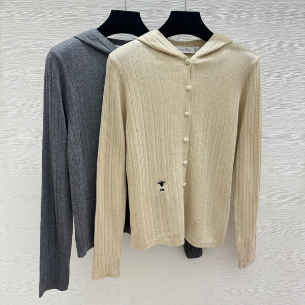 CD 2026 Hooded Cardigan Wool 913545