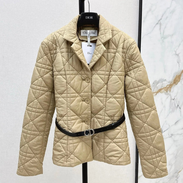 CD 2026 Cannage Quilted Jacket Down Nylon 773944
