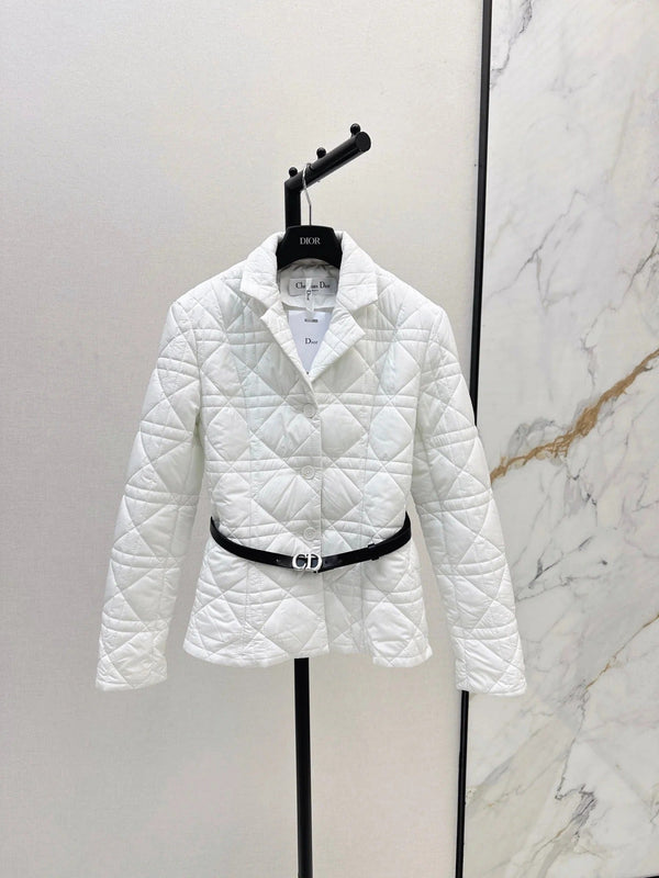 CD 2026 Cannage Quilted Jacket Down Nylon 773944