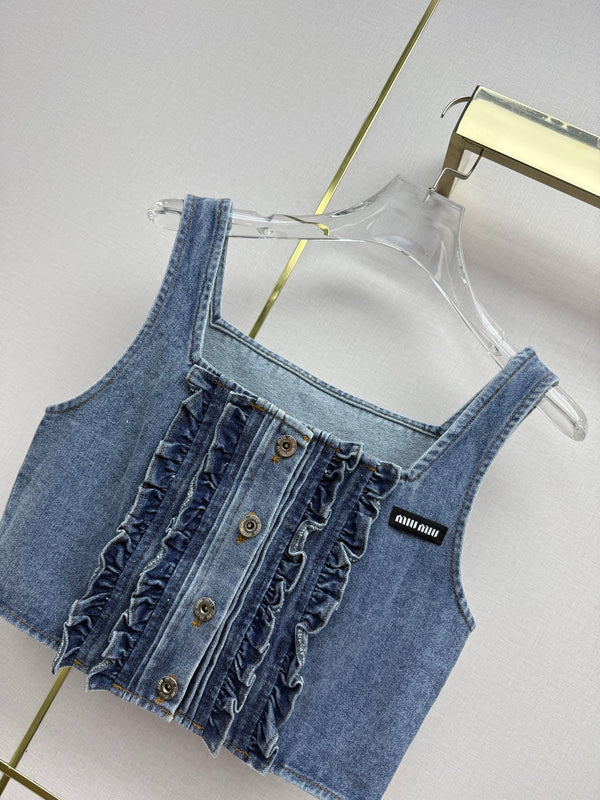 Miu 2026 Crop Top Demin 400230