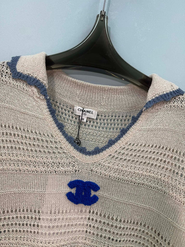 CC 2026 knitted sweater Beige Wool 632642