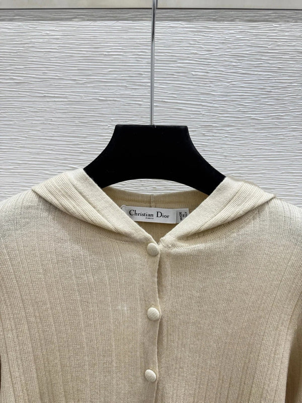 CD 2026 Hooded Cardigan Wool 913545