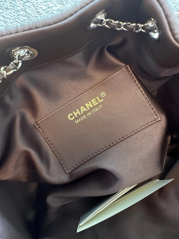 CC 30cm Hobo Bag Brown Ponyhair