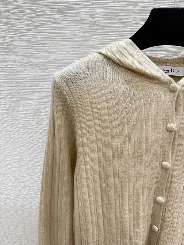 CD 2026 Hooded Cardigan Wool 913545