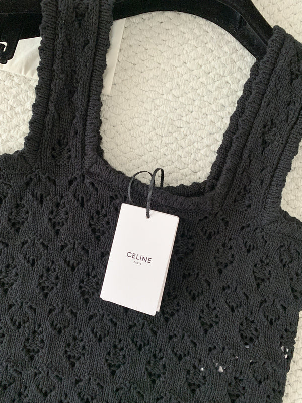 CL Camisole Vest Cotton Pointelle 380647