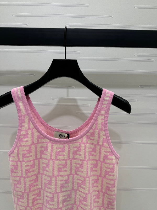 Fendi 25 Tank Top Polyester 233558