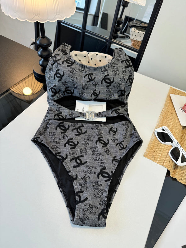 Chanel One-Piece Swimsuit 185850