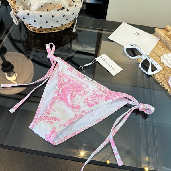 CD 26s Two-Piece Bikini Pink Colorful 201825