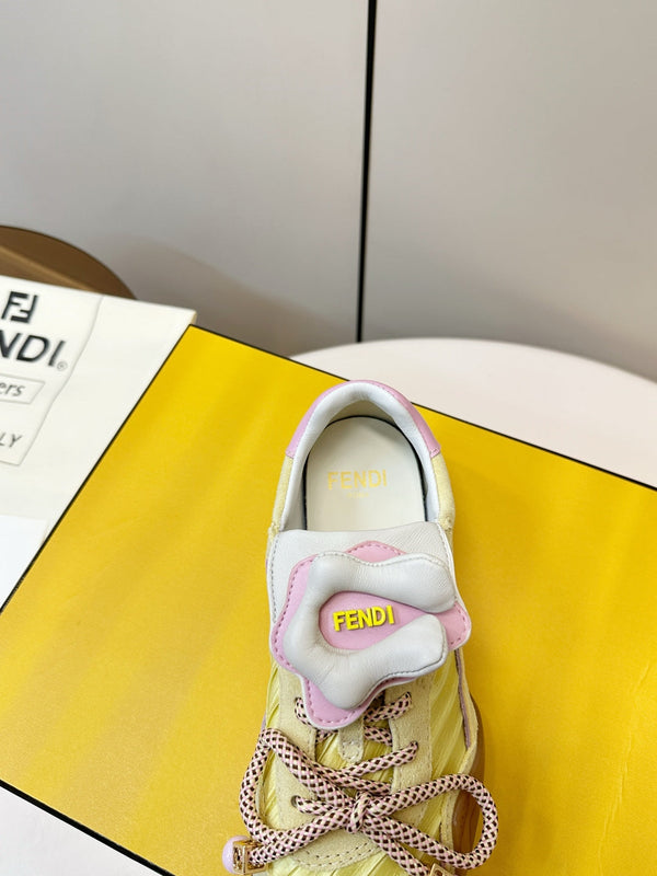 FF Wave Pulse Yellow Fabric Suede 862620