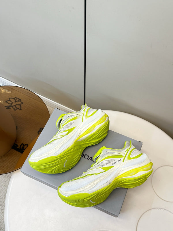 BLC Jet Sneaker Neon Green White TPU Mesh 986306