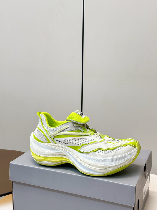 BLC Jet Sneaker Neon Green White TPU Mesh 986306