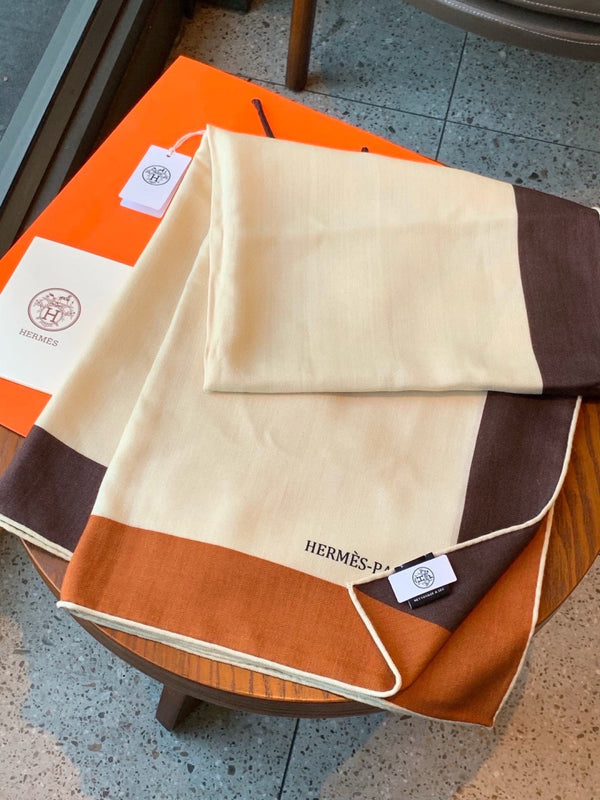 HM 26s Scarf 140 In Cashmere And Silk 304243