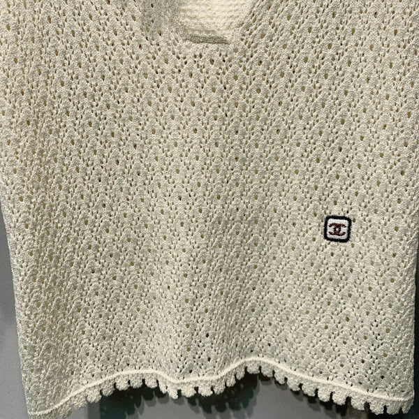 CC 26s Coco Beach Openwork Knit Top 395863