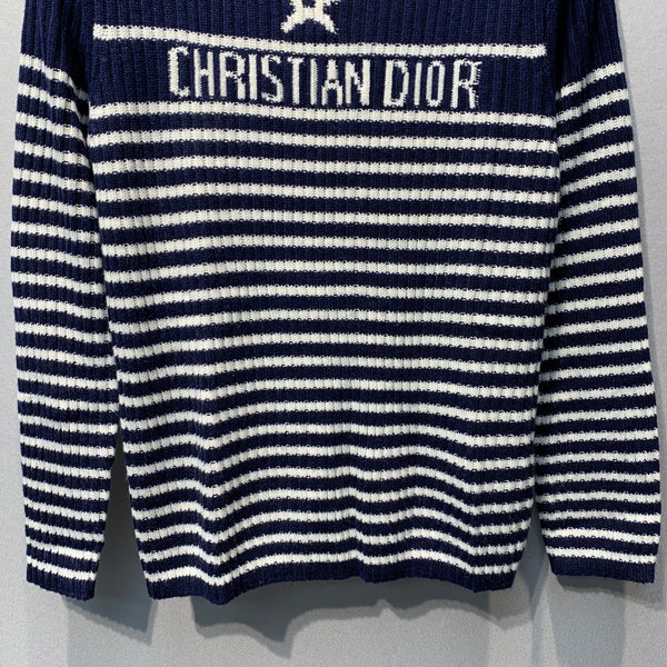 CD 26s Lucky Star Striped Knit Sweater Wool 413833