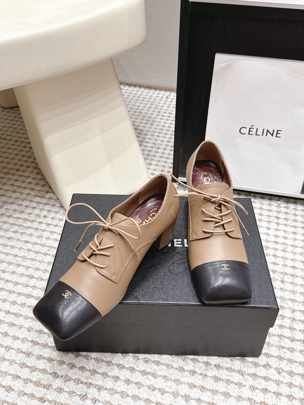 CC 2026 Mary Jane Shoes 50mm Cowhide 930696