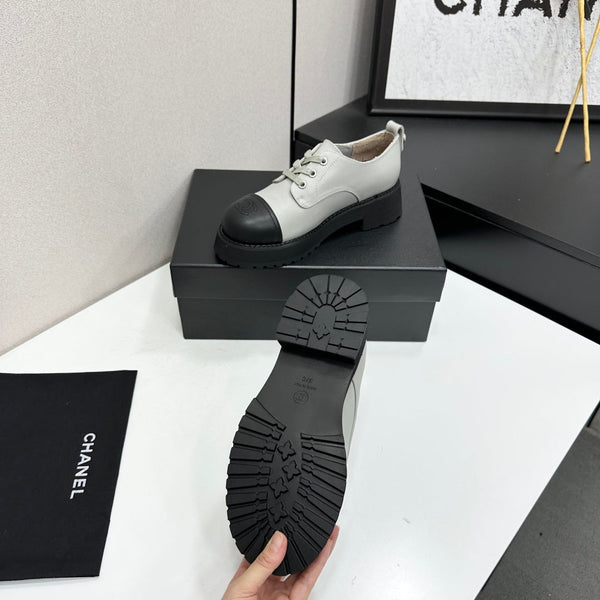 CC 26s Derby Loafer Black Grey Cowhide 925711