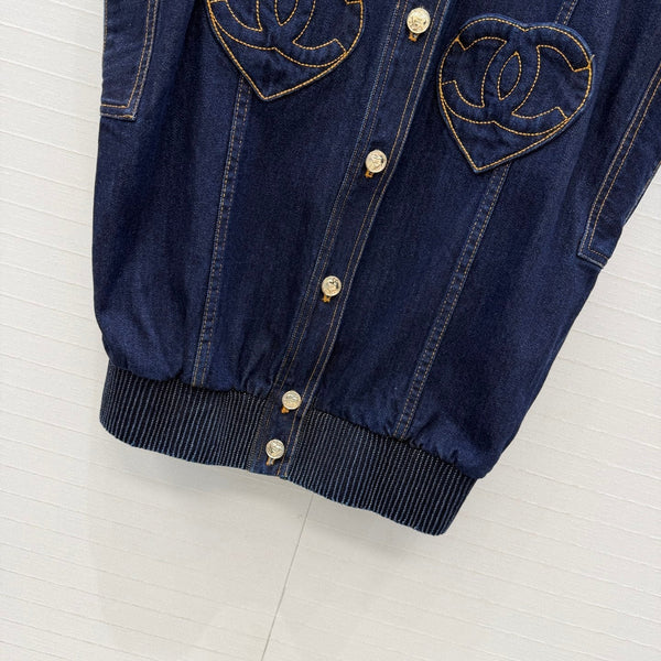 CC 26s Vest Jacket Dark Blue Denim 360879