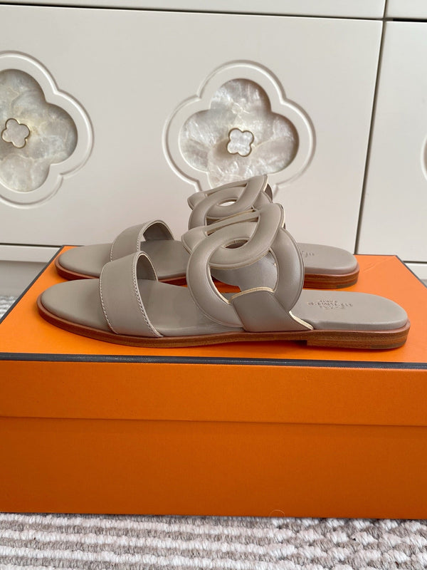 HM Lagune Sandal Light Taupe Leather 776550
