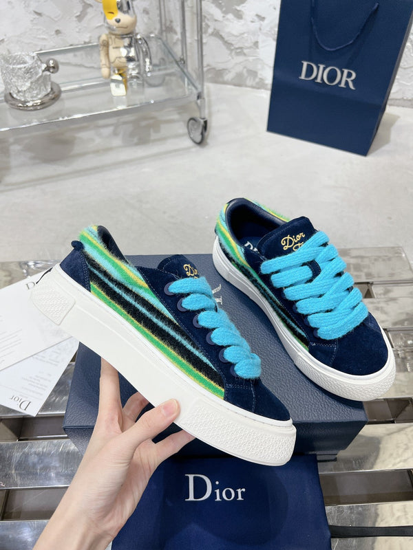 CD B33 Sneaker 30mm In Colorful Suede 100654