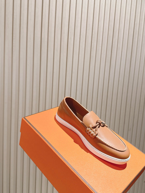 HM 25s Ignacio Loafer Caramel Sheepskin Rubber 445338