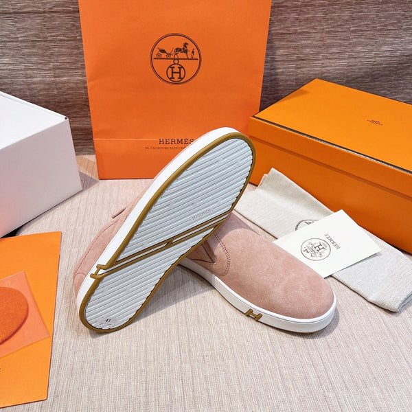 HM Men's 25 Lucky Slip-on Pink Suede 713100