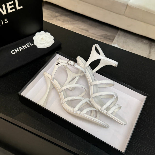 CC Cruise 25/26 Sandal 95mm White Patent Leather