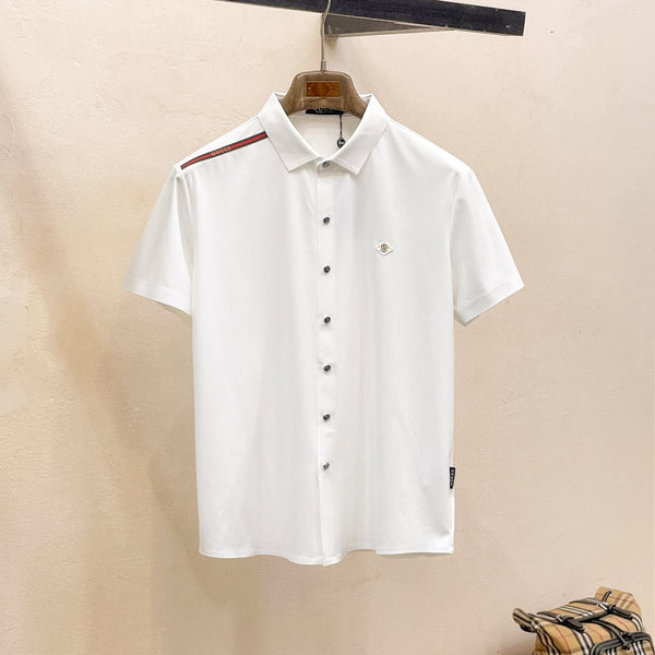GG Men Short-Sleeve Polo Shirt Silk